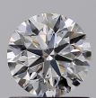 0.70 Carat Round F SI1 EX GIA Natural Diamond