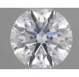 0.18 Carat Round E VVS1 EX GIA Natural Diamond