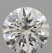 0.5 Carat Round F IF EX GIA Natural Diamond