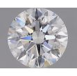 0.5 Carat Round D VVS1 EX GIA Natural Diamond