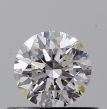 0.41 Carat Round F SI1 VG EX GIA Natural Diamond