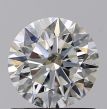 0.80 Carat Round H SI2 VG EX GIA Natural Diamond