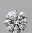 0.30 Carat Round F VS1 EX GIA Natural Diamond