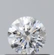 0.37 Carat Round E SI1 EX GIA Natural Diamond