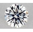 0.34 Carat Round F VVS1 EX GIA Natural Diamond