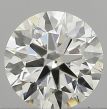 0.5 Carat Round H SI1 VG EX IGI Natural Diamond