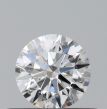 0.35 Carat Round G VS2 EX GIA Natural Diamond