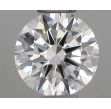 0.34 Carat Round H VS1 EX IGI Natural Diamond