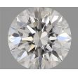 0.70 Carat Round E VVS2 EX GIA Natural Diamond