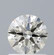 0.72 Carat Round I VVS2 EX IGI Natural Diamond