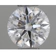 0.36 Carat Round E VVS2 EX GIA Natural Diamond