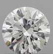 0.4 Carat Round F SI2 EX VG GIA Natural Diamond