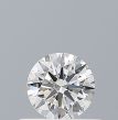 0.35 Carat Round F IF EX GIA Natural Diamond