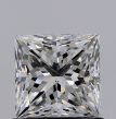 0.70 Carat Princess F SI1 - EX VG GIA Natural Diamond