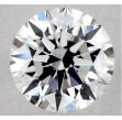 0.32 Carat Round D VVS2 EX GIA Natural Diamond