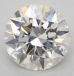 0.91 Carat Round H VS1 EX GIA Natural Diamond