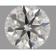 0.4 Carat Round F VVS2 EX IGI Natural Diamond