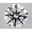 0.4 Carat Round D VVS2 EX GIA Natural Diamond