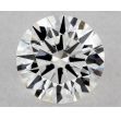 0.35 Carat Round G VVS1 EX GIA Natural Diamond