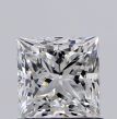 0.70 Carat Princess F SI1 - EX VG GIA Natural Diamond