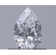 0.5 Carat Pear D VS2 - EX GIA Natural Diamond