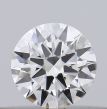 0.21 Carat Round F VVS2 EX GIA Natural Diamond