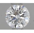 0.35 Carat Round E VVS1 EX VG GIA Natural Diamond