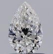 0.70 Carat Pear F SI1 - VG GIA Natural Diamond