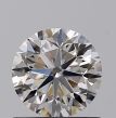 0.70 Carat Round I VS2 VG EX GIA Natural Diamond