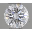 0.22 Carat Round D VVS1 EX GIA Natural Diamond