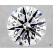 0.32 Carat Round D SI2 EX GIA Natural Diamond