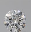 0.70 Carat Round E VVS2 EX GIA Natural Diamond