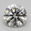 0.3 Carat Round H SI1 EX GIA Natural Diamond