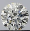 0.38 Carat Round F VVS2 EX GIA Natural Diamond