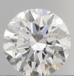 0.40 Carat Round F SI2 VG EX GIA Natural Diamond