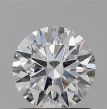 0.95 Carat Round D SI2 EX GIA Natural Diamond