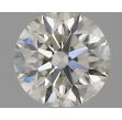 0.51 Carat Round H VS1 EX IGI Natural Diamond