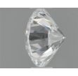 0.53 Carat Round D SI1 EX GIA Natural Diamond