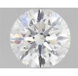 0.56 Carat Round G VVS2 EX GIA Natural Diamond