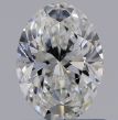 0.70 Carat Oval F VS2 - VG GIA Natural Diamond