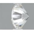 0.38 Carat Round H VVS2 EX GIA Natural Diamond