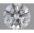 0.37 Carat Round E SI1 EX GIA Natural Diamond