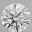 0.70 Carat Round F SI2 EX GIA Natural Diamond