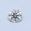 0.40 Carat Round H SI2 VG EX GIA Natural Diamond