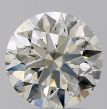 1.80 Carat Round K SI1 EX GIA Natural Diamond