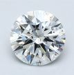 1.5 Carat Round E SI1 EX GIA Natural Diamond