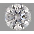 0.35 Carat Round F VVS1 EX IGI Natural Diamond