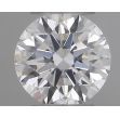 0.22 Carat Round D VVS1 EX GIA Natural Diamond