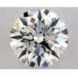 0.3 Carat Round H VVS1 EX VG GIA Natural Diamond