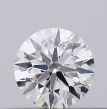 0.21 Carat Round F VS1 EX VG GIA Natural Diamond